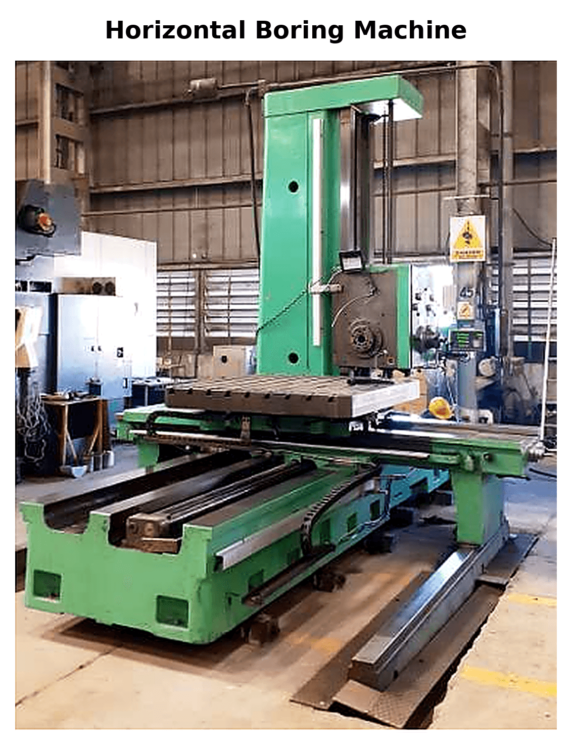 Horizontal Boring Machine